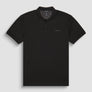 POLO REGULAR FIT DE PUNTO DE ALGODÓN PURO Y LOGOTIPO BICOLOR EN RELIEVE