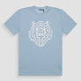 T-SHIRT REGULAR FIT 100% ALGODON CON ESTAMPADO DE TIGRE