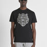 T-SHIRT REGULAR FIT 100% ALGODON CON ESTAMPADO DE TIGRE