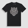 T-SHIRT REGULAR FIT 100% ALGODON CON ESTAMPADO DE TIGRE