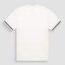 T-SHIRT REGULAR FIT DE PUNTO DE ALGODÓN PURO CON MONOGRAMA ESTAMPADO