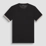 T-SHIRT REGULAR FIT DE PUNTO DE ALGODÓN PURO CON MONOGRAMA ESTAMPADO