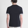 T-SHIRT REGULAR FIT DE PUNTO DE ALGODÓN PURO CON MONOGRAMA ESTAMPADO