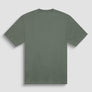 T-SHIRT RELAXED FIT DE PUNTO DE ALGODÓN PURO CON ESTAMPADO MINIMALISTA Y LOGOTIPO EN LA PARTE TRASERA