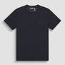 T-SHIRT RELAXED DE PUNTO DE ALGODÓN CON LOGOTIPO EN RELIEVE TONO SOBRE TONO