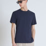T-SHIRT RELAXED DE PUNTO DE ALGODÓN CON LOGOTIPO EN RELIEVE TONO SOBRE TONO