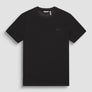 T-SHIRT RELAXED DE PUNTO DE ALGODÓN CON LOGOTIPO EN RELIEVE TONO SOBRE TONO