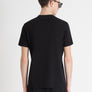 T-SHIRT RELAXED DE PUNTO DE ALGODÓN CON LOGOTIPO EN RELIEVE TONO SOBRE TONO
