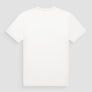T-SHIRT REGULAR FIT DE PUNTO DE ALGODÓN 100 % CON CUELLO ACANALADO Y MONOGRAMA A JUEGO