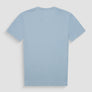 T-SHIRT REGULAR FIT DE PUNTO DE ALGODÓN 100 % CON CUELLO ACANALADO Y MONOGRAMA A JUEGO