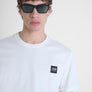 T-SHIRT REGULAR FIT DE PUNTO DE ALGODÓN PURO DE COLOR LISO