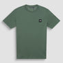 T-SHIRT REGULAR FIT DE PUNTO DE ALGODÓN PURO DE COLOR LISO CON LOGOTIPO EN RELIEVE TONO SOBRE TONO