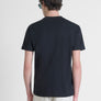 T-SHIRT REGULAR FIT DE PUNTO DE ALGODÓN PURO DE COLOR LISO CON LOGOTIPO EN RELIEVE TONO SOBRE TONO