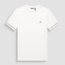 T-SHIRT AJUSTADA DE ALGODÓN JERSEY CON LOGOTIPO IMPRESO EN ESPUMA