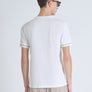T-SHIRT AJUSTADA DE ALGODÓN JERSEY CON LOGOTIPO IMPRESO EN ESPUMA