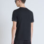 T-SHIRT AJUSTADA DE ALGODÓN JERSEY CON LOGOTIPO IMPRESO EN ESPUMA