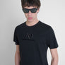 T-SHIRT REGULAR FIT DE JERSEY DE ALGODÓN CON LOGO ESTAMPADO