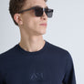 T-SHIRT REGULAR FIT DE ALGODÓN CON LOGOTIPO ESTAMPADO