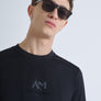 T-SHIRT REGULAR FIT DE ALGODÓN CON LOGOTIPO ESTAMPADO
