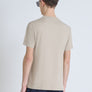 T-SHIRT REGULAR FIT DE PUNTO DE ALGODÓN CON ESTAMPADO DE TIGRE EN RELIEVE