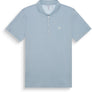 POLO REGULAR FIT DE PUNTO DE ALGODÓN 100 % CON PARCHE COSIDO Y MONOGOTIPO EN CONTRASTE