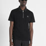 POLO REGULAR FIT DE PUNTO DE ALGODÓN 100 % CON PARCHE COSIDO Y MONOGOTIPO EN CONTRASTE
