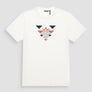 T-SHIRT REGULAR FIT DE ALGODÓN JERSEY CON LOGOTIPO DE GOMA ESTAMPADO