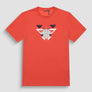 T-SHIRT REGULAR FIT DE ALGODÓN JERSEY CON LOGOTIPO DE GOMA ESTAMPADO