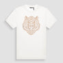 T-SHIRT REGULAR FIT DE ALGODÓN JERSEY CON LOGOTIPO DE CORCHO ESTAMPADO