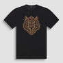 T-SHIRT REGULAR FIT DE ALGODÓN JERSEY CON LOGOTIPO DE CORCHO ESTAMPADO