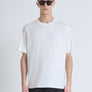 T-SHIRT RELAXED FIT DE ALGODÓN CON MONOGRAMA DEL LADO DEL CORAZÓN