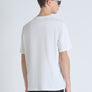 T-SHIRT RELAXED FIT DE ALGODÓN CON MONOGRAMA DEL LADO DEL CORAZÓN