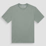 T-SHIRT RELAXED FIT DE ALGODÓN CON MONOGRAMA DEL LADO DEL CORAZÓN
