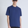 T-SHIRT RELAXED FIT DE ALGODÓN CON MONOGRAMA DEL LADO DEL CORAZÓN