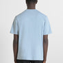 T-SHIRT RELAXED FIT DE ALGODÓN CON MONOGRAMA DEL LADO DEL CORAZÓN