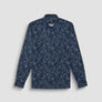 CAMISA "BARCELLONA" REGULAR FIT CON ESTAMPADO DE ROMBOS