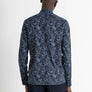 CAMISA "BARCELLONA" REGULAR FIT CON ESTAMPADO DE ROMBOS