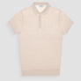 JERSEY REGULAR FIT EN MEZCLA DE LINO CON INSIGNIA DEL LOGOTIPO