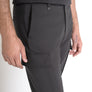 PANTALÓN VERDE MILITAR SKINNY FIT DE ALGODÓN ELÁSTICO