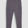 PANTALÓN GRIS SKINNY FIT DE ALGODÓN ELÁSTICO