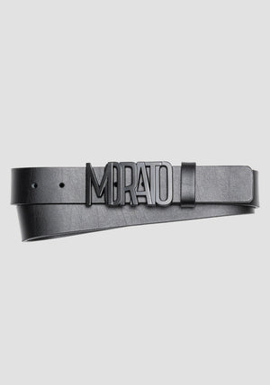 CINTURON DE PIEL CON PLACA