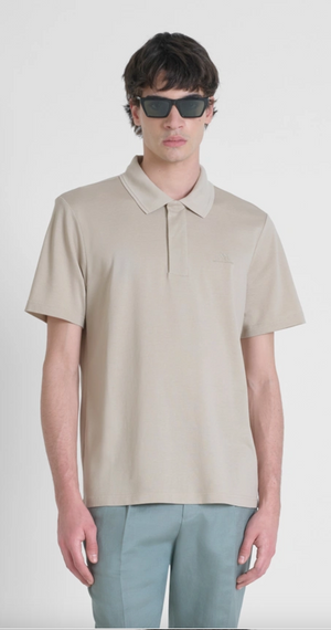 POLO RELAXED FIT DE ALGODÓN MERCERIZADO PICQUET CON LOGOTIPO