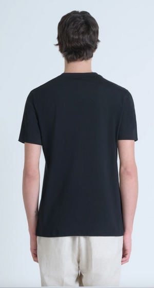 T-SHIRT REGULAR FIT DE ALGODÓN JERSEY CON LOGOTIPO DE CORCHO ESTAMPADO
