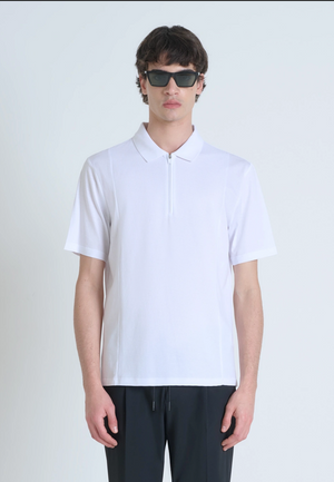 POLO REGULAR FIT DE PIQUÉ DE ALGODÓN CON CUELLO Y PUÑOS EN CONTRASTE