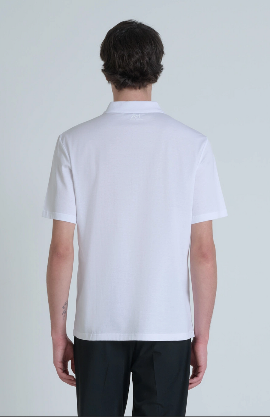 POLO REGULAR FIT DE PIQUÉ DE ALGODÓN CON CUELLO Y PUÑOS EN CONTRASTE