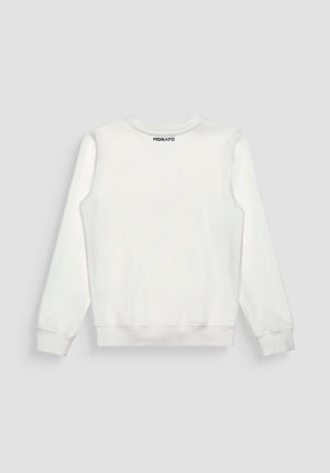 SUDADERA REGULAR FIT CON ESTAMPADO