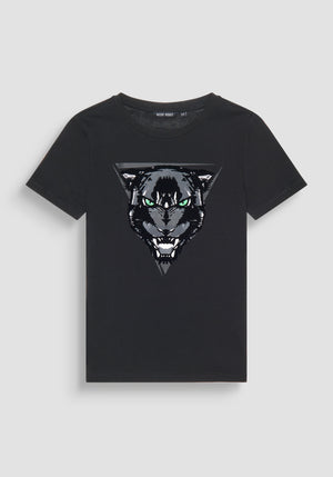 T-SHIRT SLIM FIT IN CON ESTAMPADO