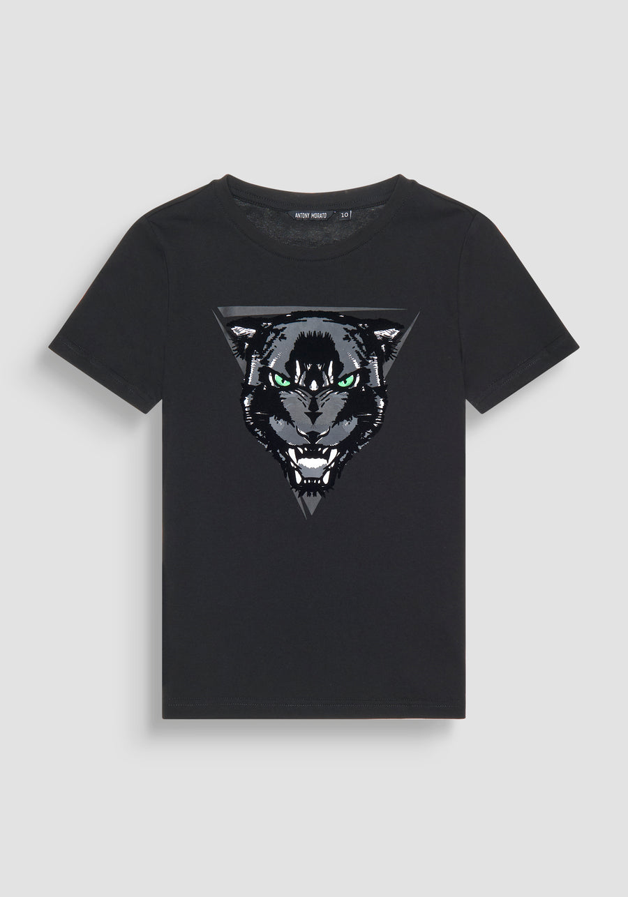 T-SHIRT SLIM FIT IN CON ESTAMPADO