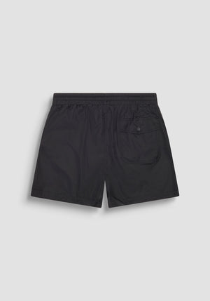BAÑADOR REGULAR FIT DE NAILON ESTAMPADO DE SECADO RÁPIDO CON PARCHE DE GOMA CON LOGOTIPO