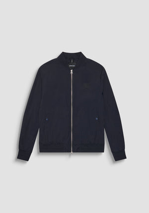 CHAQUETA REGULAR FIT DE NAILON SHIOZE CON PARCHE DE TIGRE
